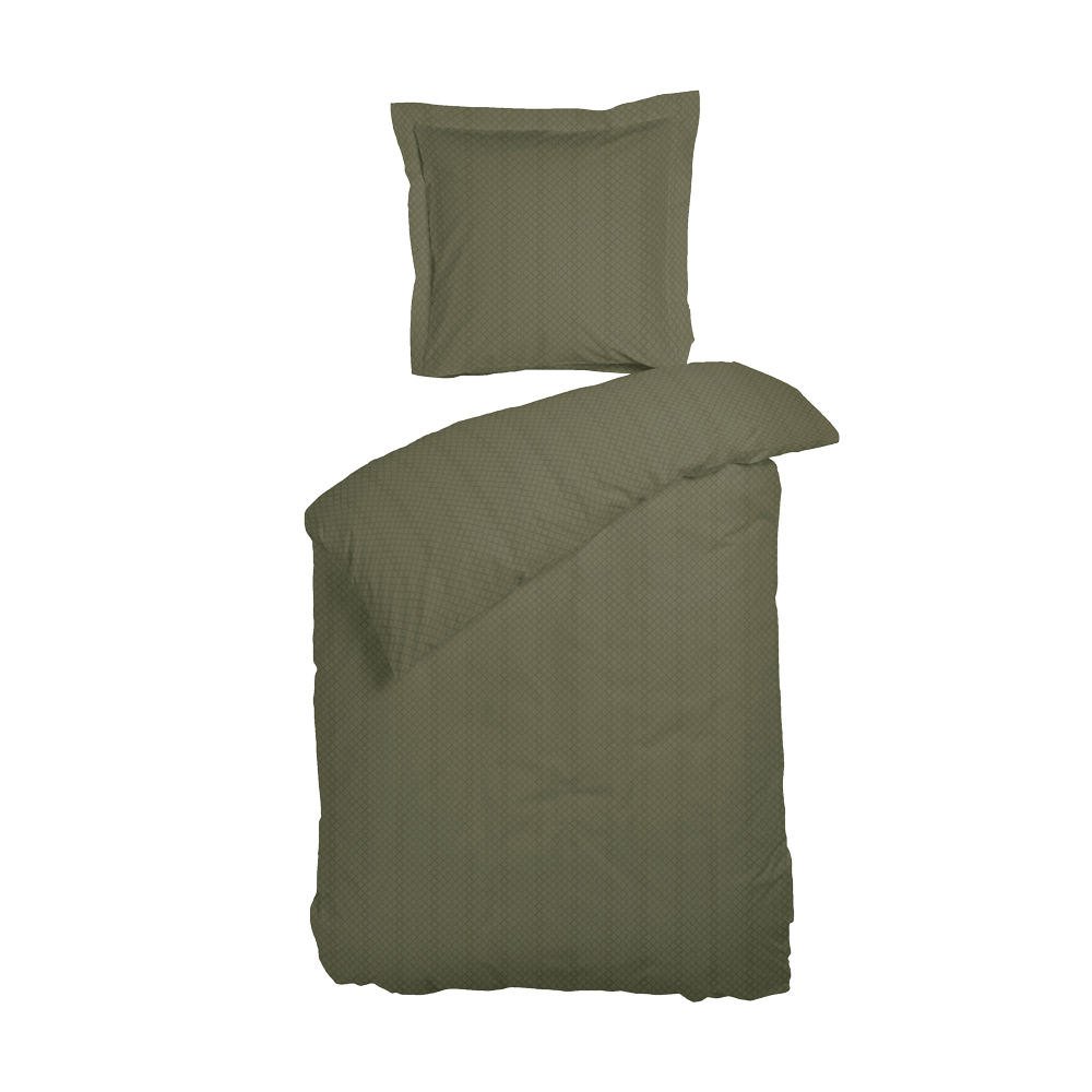 Se Night og Day OPAL Sengesæt olive - 140x220 cm ❤ Kæmpe udvalg i Night og Day - Køb online på udsalg og tilbud lige nu ❤ Lav fragtpris og hurtig levering - Varenummer: HomeFeeling-395 og barcode / Ean: 5703288097933 på lager - Udsalg på Sengetøj - Tilbud sengetøj - Bomuldssatin Spar stort – op til 59% - Kæmpe udsalg på over 2.739 brands