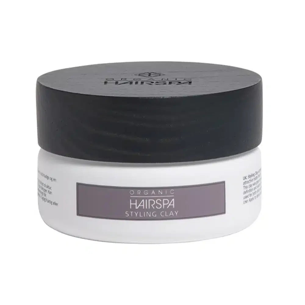 Organic Hairspa Styling Clay lervoks med mat finish, 100 ml