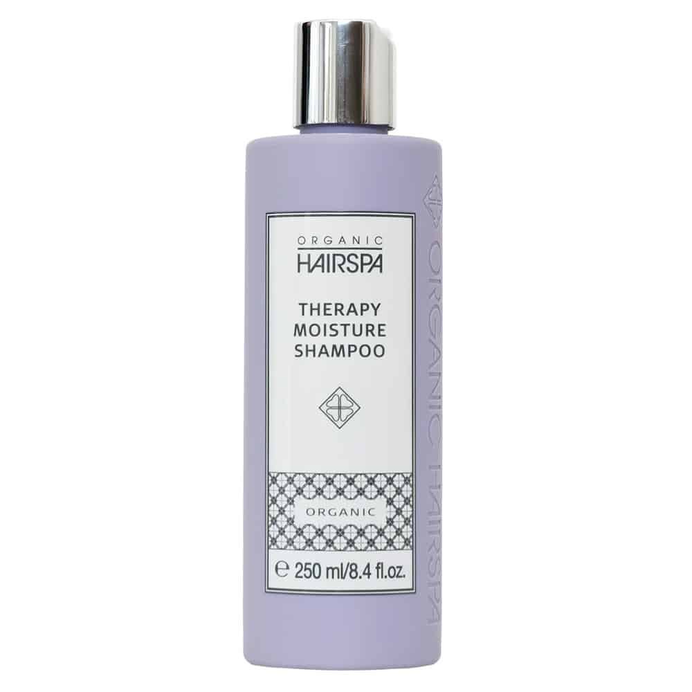 Flaske med Organic Hairspa Therapy Moisture Shampoo 250 ml fra ICON Hairspa