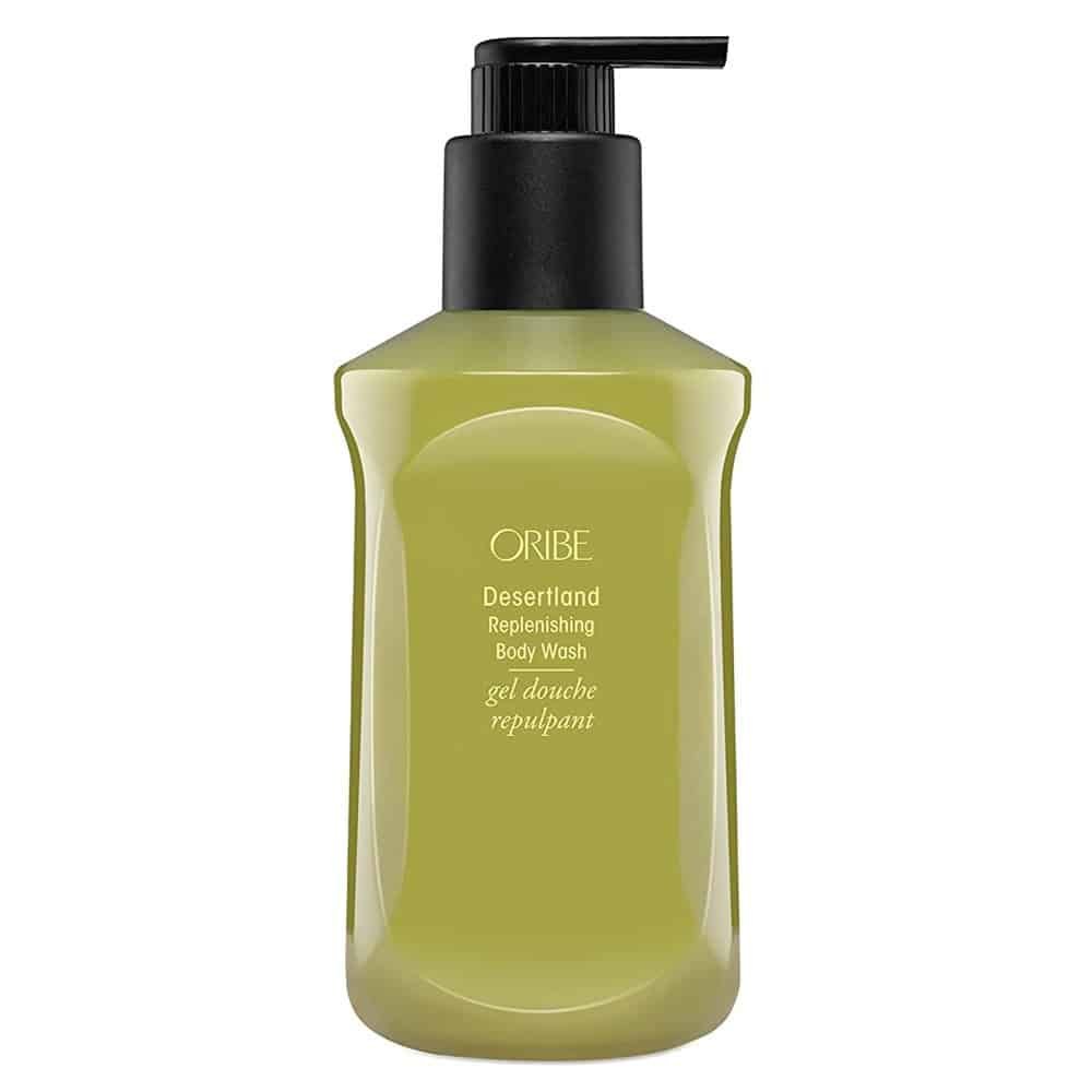 Oribe Desertland Replenishing Body Wash bruse- og badesæbe i flaske på 300 ml