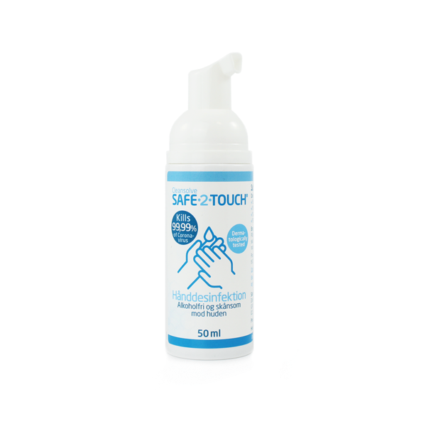 Se billigt tilbud på Safe2Touch Hånddesinfektion (50 ml) - Udsalg! Spar op til 53% - Hurtig levering (1-2 hverdage) - Køb nu!
