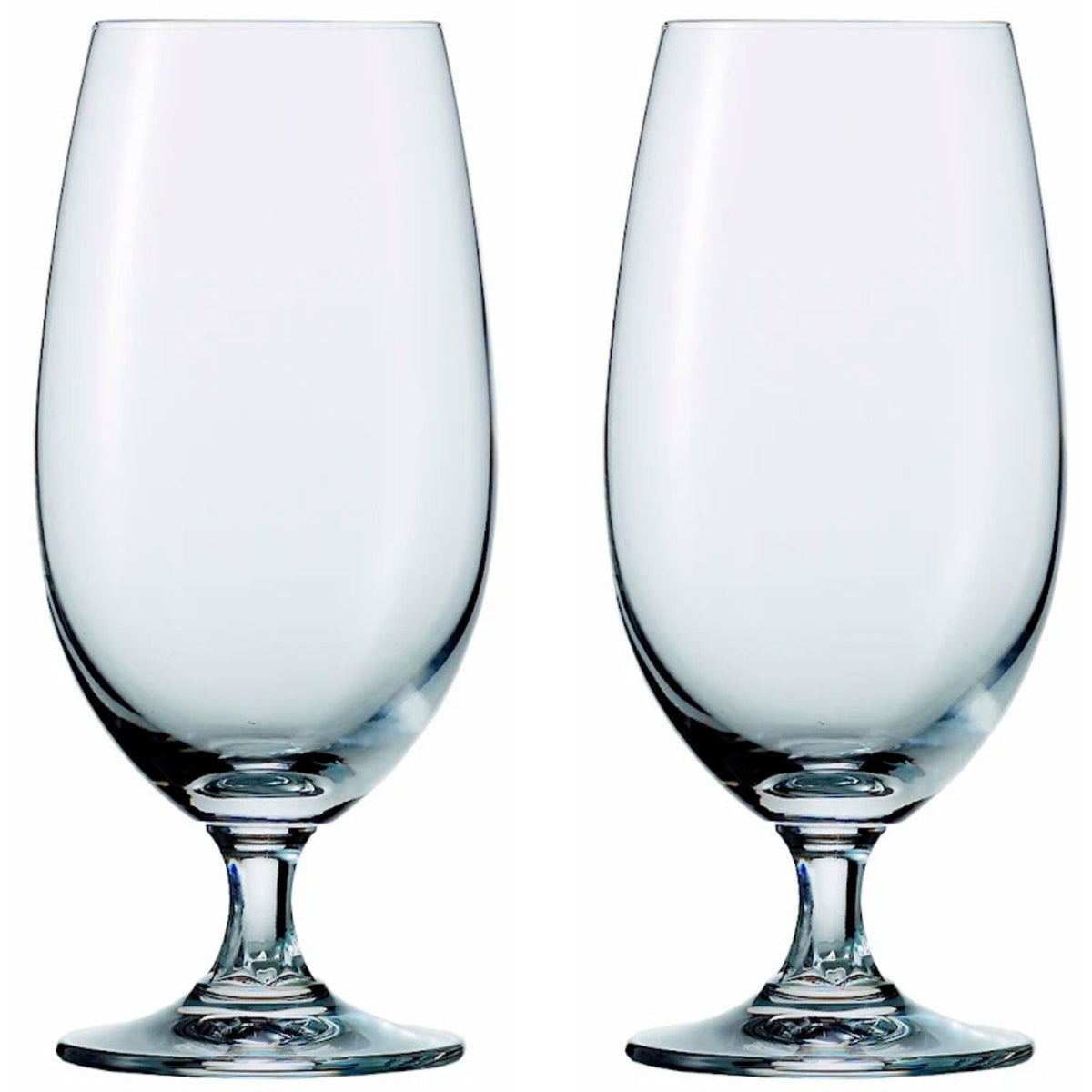 To Spiegelau Taverna ølglas med klassisk og stilfuld form