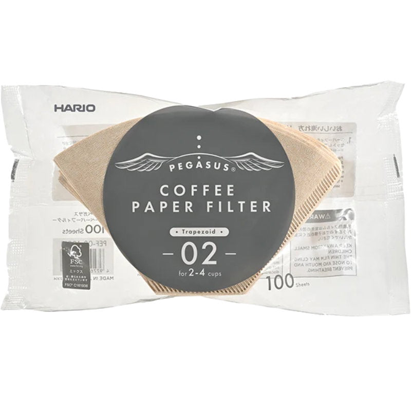 Se Pegasus Papirfilter 02 Natur 100 Stk. Hario ✔ Kæmpe udvalg i HARIO - Køb online på udsalg og tilbud lige nu ✔ Lav fragtpris og hurtig levering - Varenummer: Barlife-1492610 og 4977642730830 på lager - Udsalg på Køkken - Kaffe og Te Udstyr Spar stort – op til 53% - Over 2.739 mærker med daglige tilbud