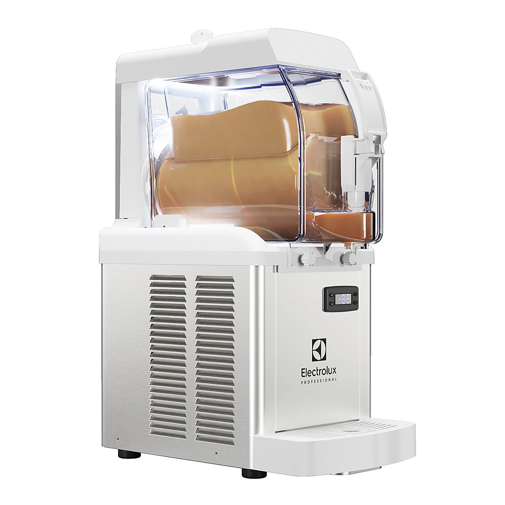 Zanussi SP frozen cream og slushice dispenser med LED-lys og 5-liters beholder