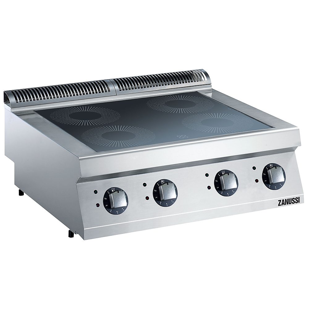 Zanussi EVO700 induktionskogebord med fire induktionszoner til professionelt køkken