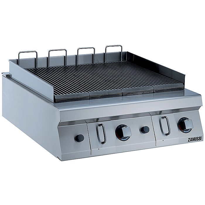 Zanussi Professional 800 mm bred power grill HP til gas