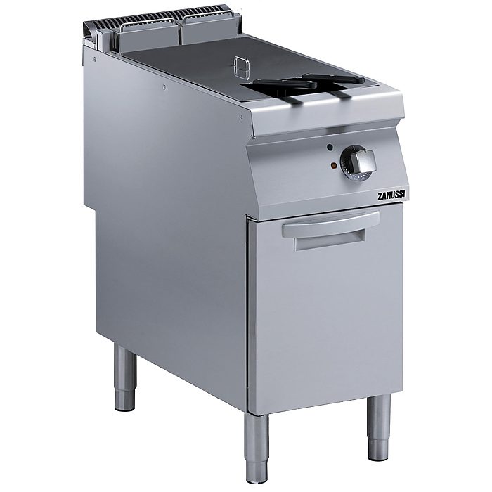 Zanussi Professional smal el-friture i 900-serien med underskab og kar på 18 liter
