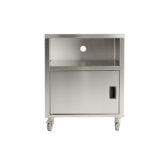 Zanussi Professional mobilt understel i rustfrit stål på hjul til vakuumpakker