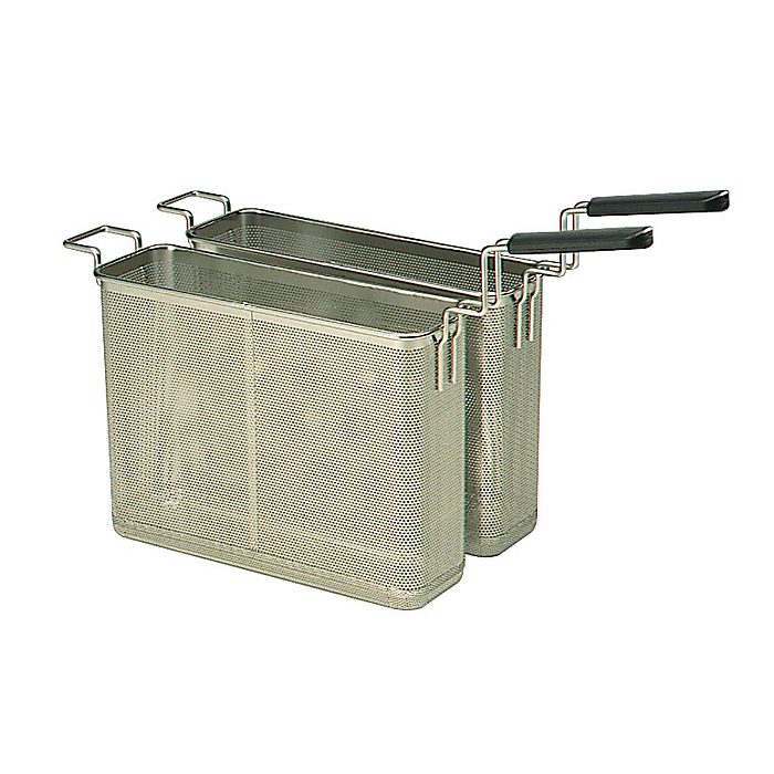 Pastakurve 2x1/2 i rustfrit stål, 105 x 350 x 265 mm, til Zanussi Professional 700 serie