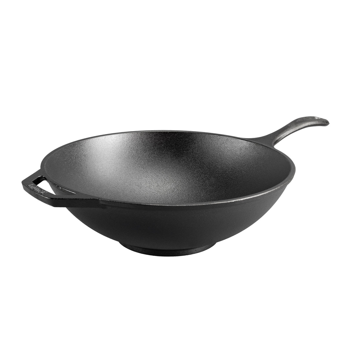 Lodge wok i støbejern med en diameter på 32 cm