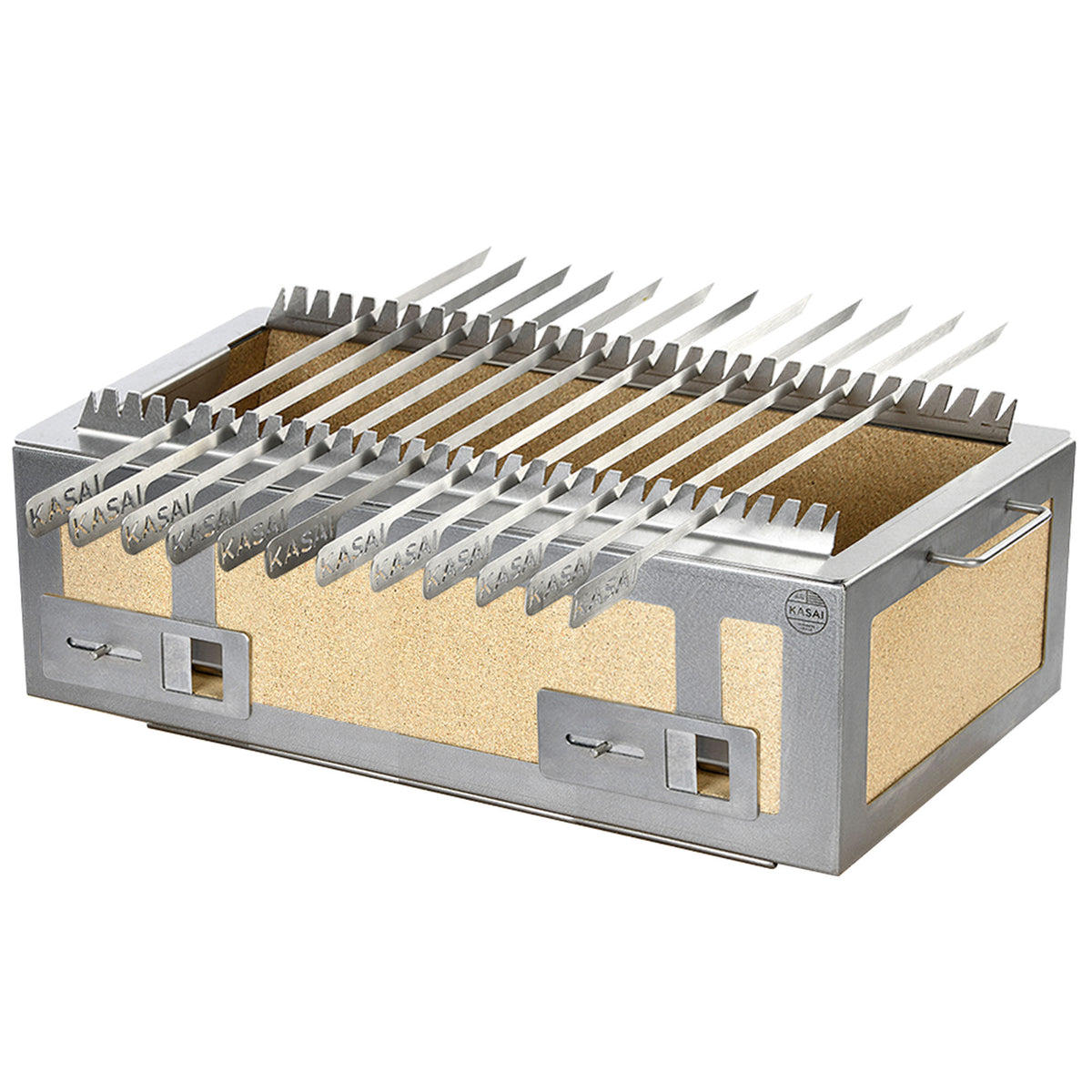 Kasai spydstativ i XL med 12 grillspyd til Konro-grillen