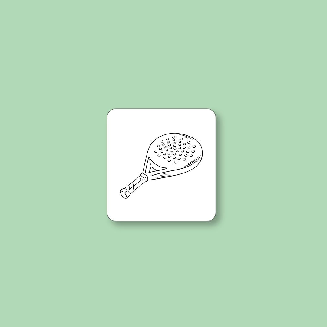 ToDoodle pictogram med motivet Padeltennis til familiens aktiviteter