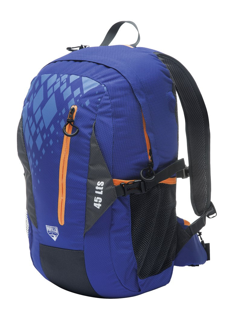 Se Pavillo Arctic Hiking 45L Rygsæk, Blå ✔ Kæmpe udvalg i Bestway - Køb online på udsalg og tilbud lige nu ✔ Hurtig levering til lave fragtpriser - Varenummer: MMAction-178680812 og 6942138925746 på lager - Udsalg på Soveposer / Rygsække Spar stort – op til 53% - Over 2.739 mærker med daglige tilbud
