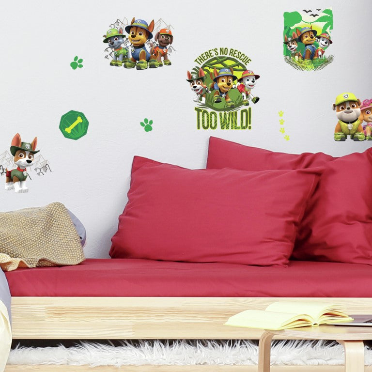 Se Paw Patrol Jungle Wallstickers ✔ Kæmpe udvalg i Roommates - Køb online på udsalg og tilbud lige nu ✔ Meget billig fragt og hurtig levering - Varenummer: MMAction-216055 og 34878336329 på lager - Udsalg på Wallstickers til børneværelset Store besparelser – op til 77% - Udsalg på mere end 2.281 populære mærker