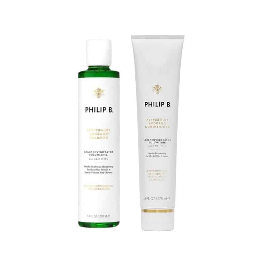 Philip B Peppermint & Avocado shampoo 220 ml og conditioner 178 ml som duo