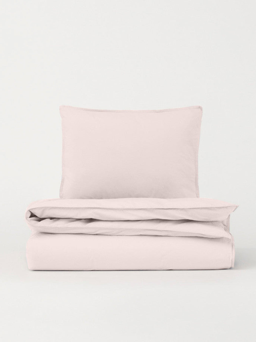 DAWN Baby/Junior dynebetræk i Soft Rose, 100x140 cm, af økologisk bomuldspercale