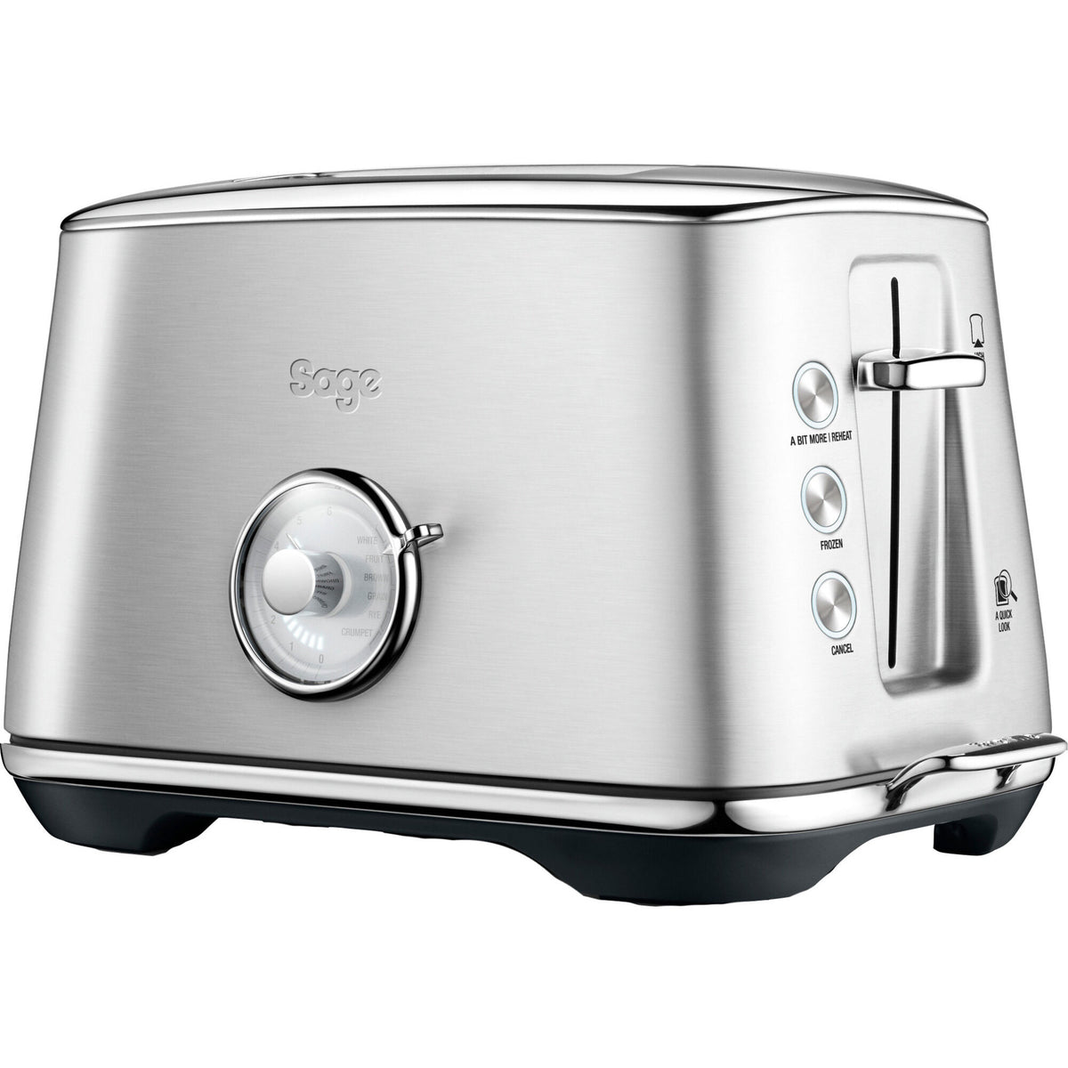 Sage BTA735 The Luxe Toast Select toaster i børstet stål