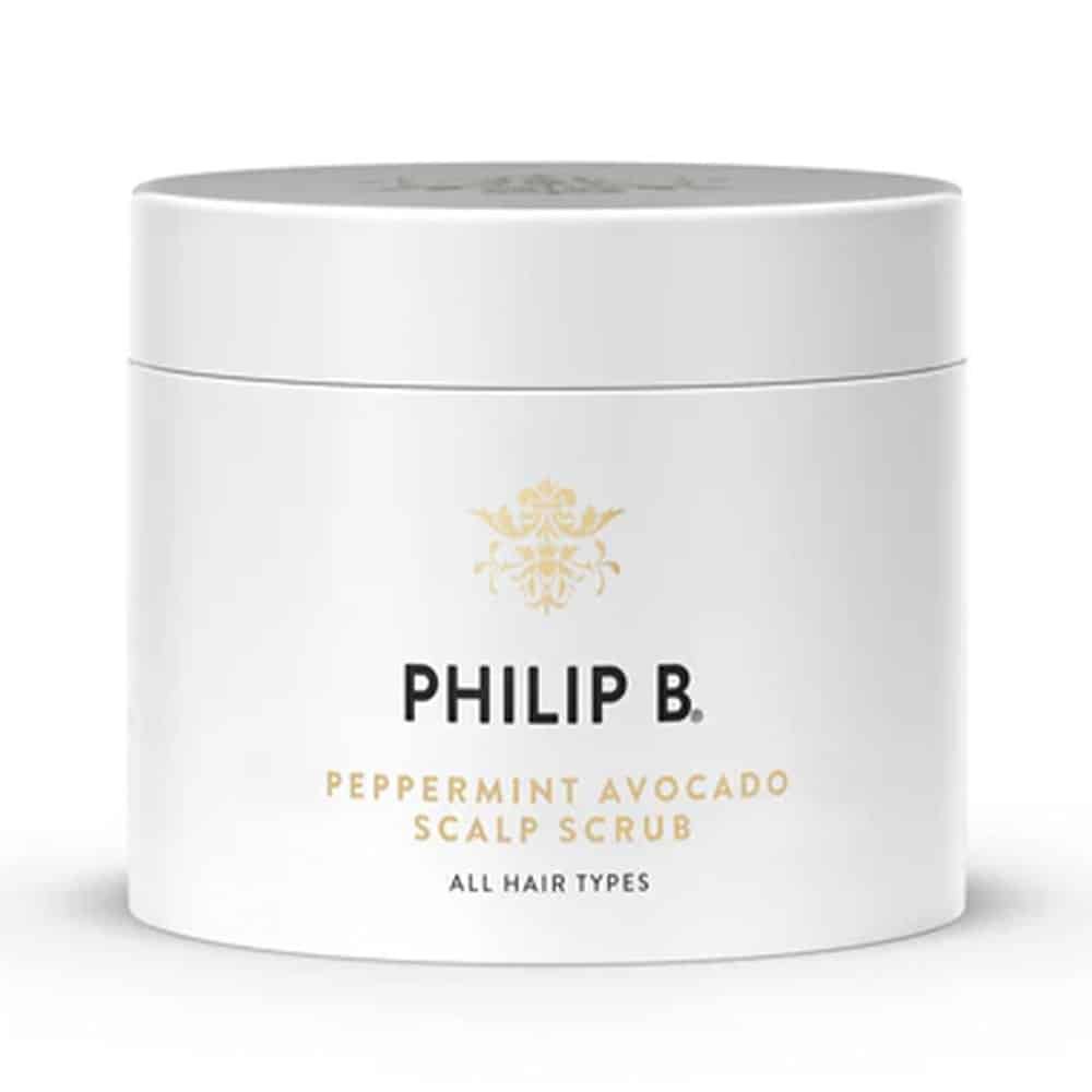 Philip B Peppermint Avocado Scalp Scrub i 236 ml flaske