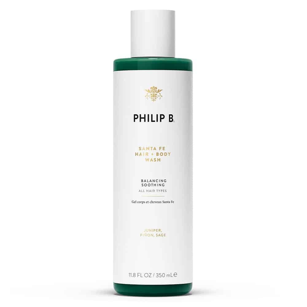 Philip B Santa Fe Balancing Hair & Body Wash 350 ml, 2-i-1 hår- og kropsshampoo