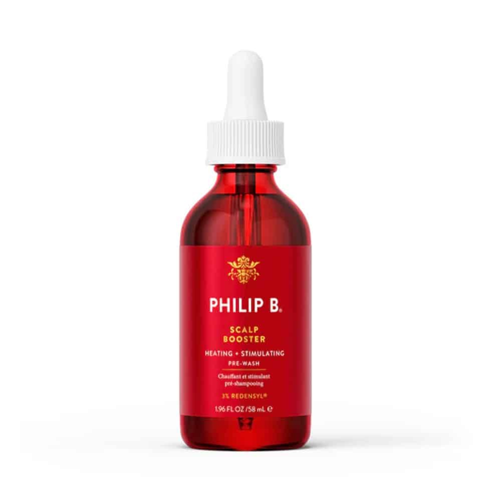Philip B Scalp Booster 60 ml, selvopvarmende pre-wash til hårbunden