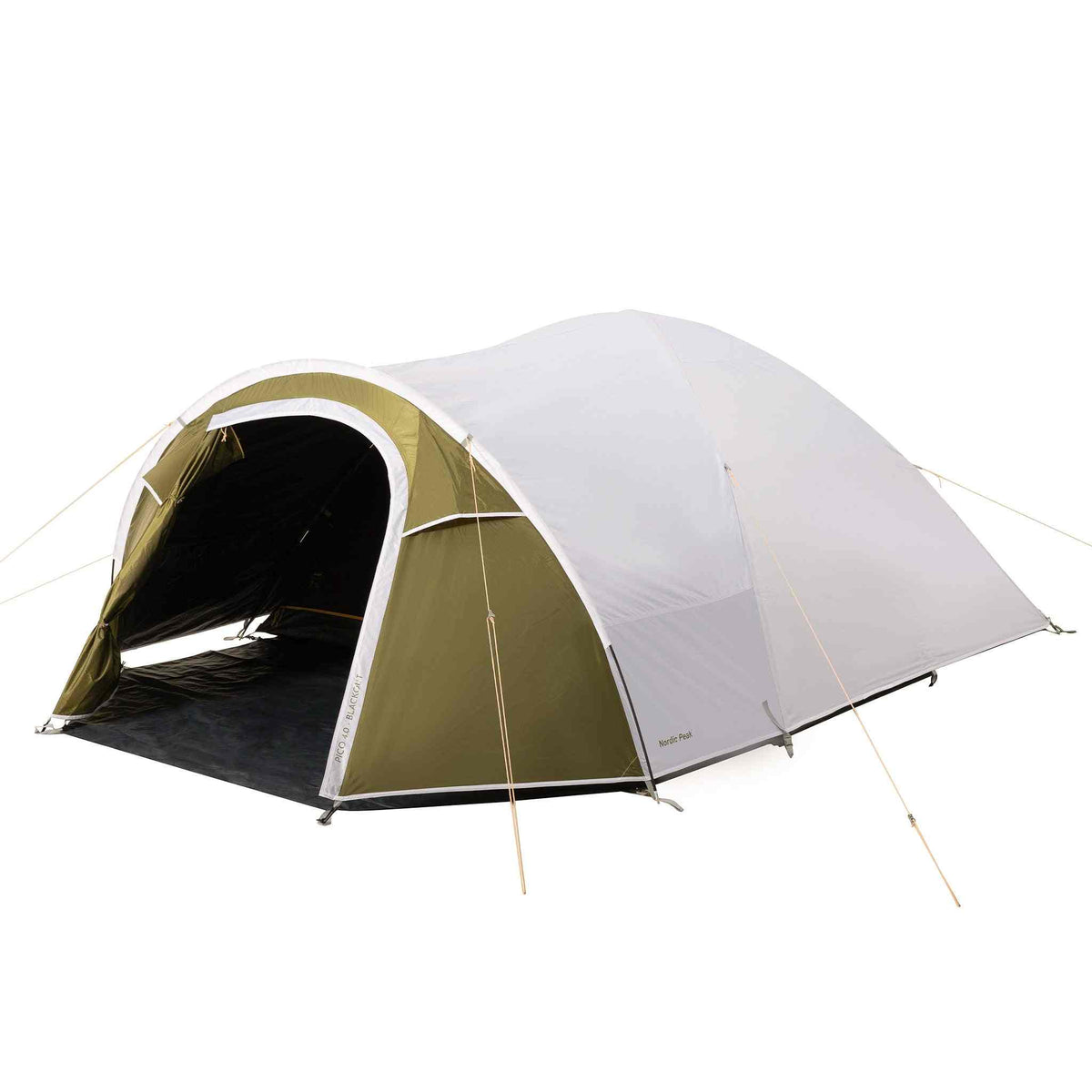 Nordic Peak Pico 4.0 blackout, et 4 personers XL telt til camping
