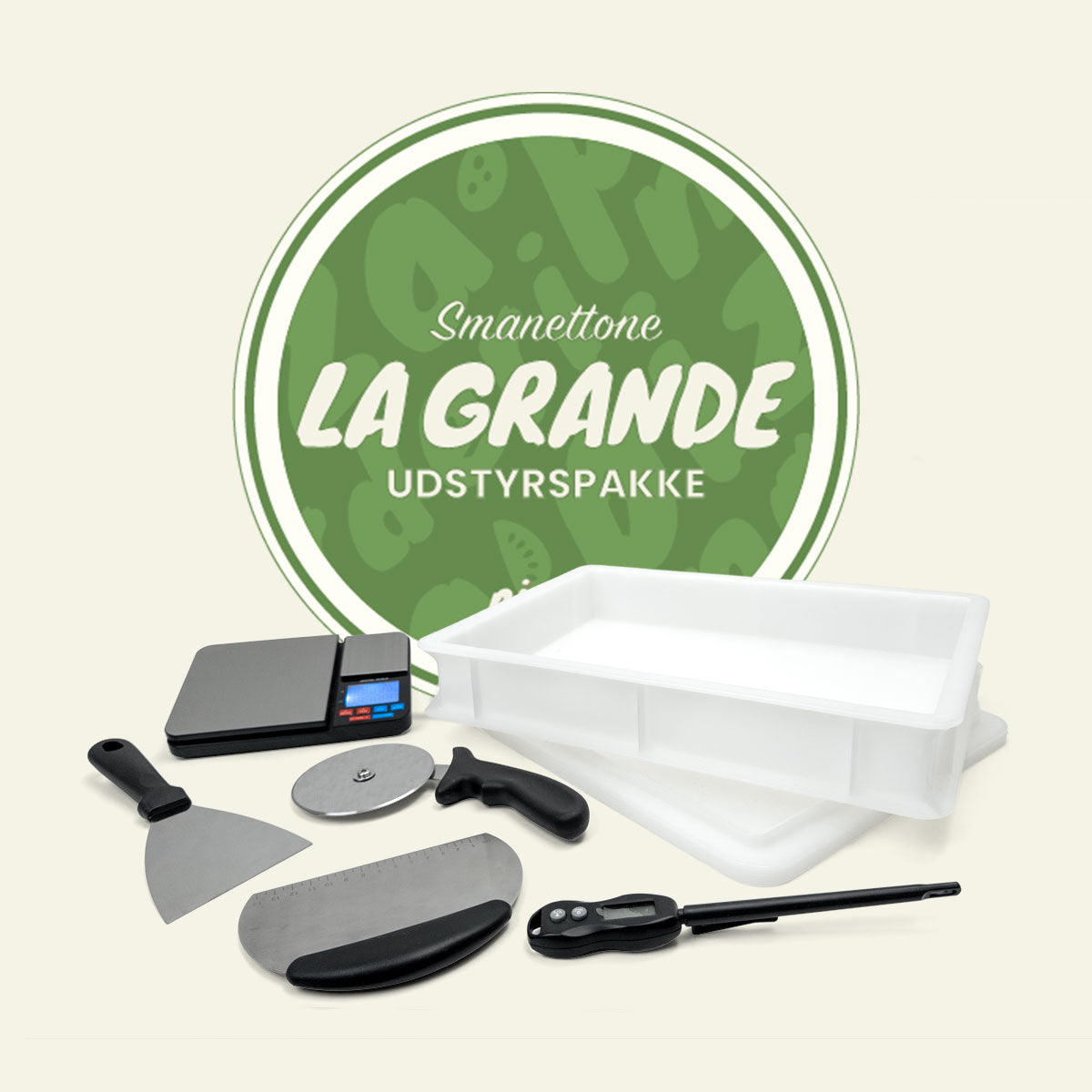 Smanettone La Grande Udstyrspakke med pizzaudstyr