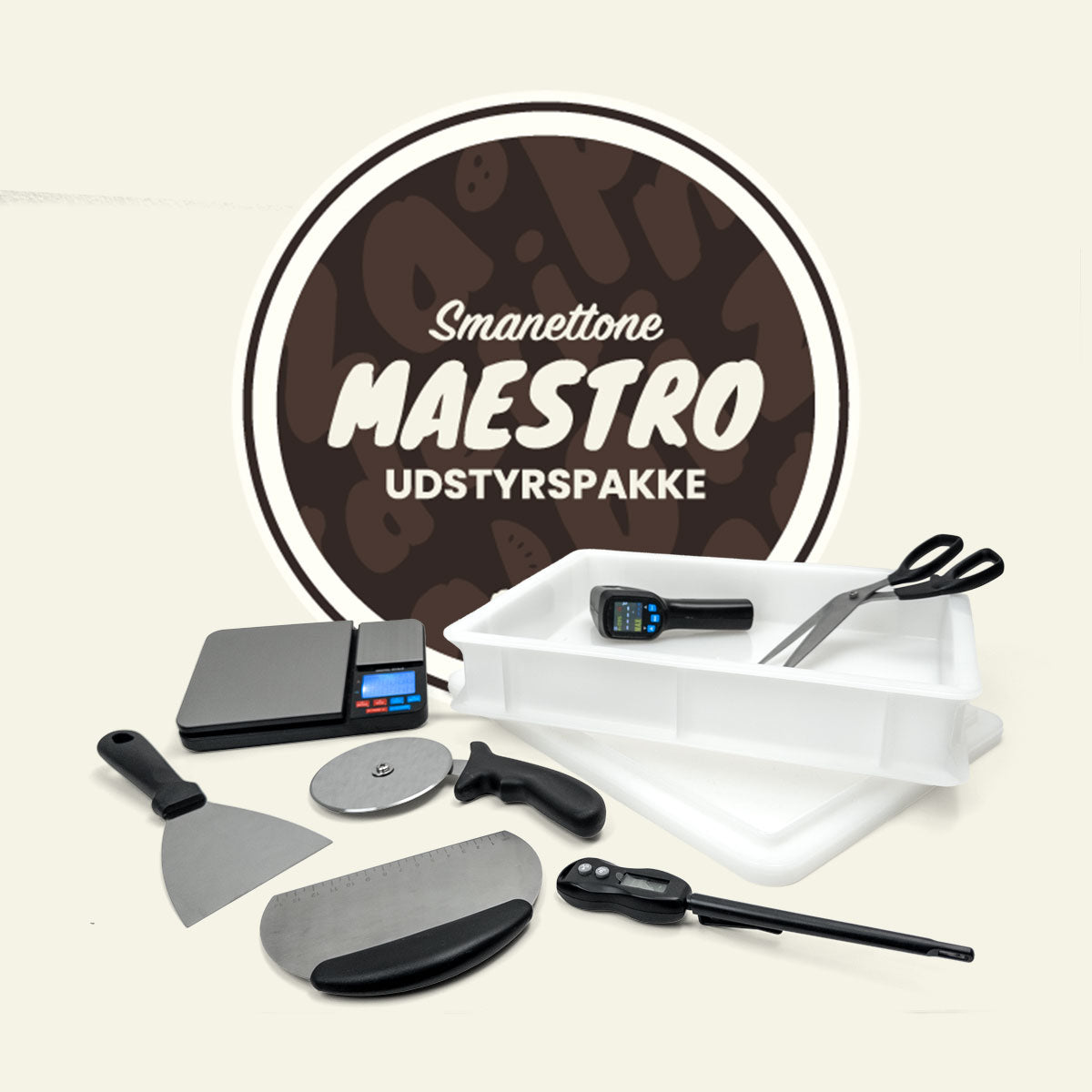 Smanettone Maestro Udstyrspakke med pizzaudstyr