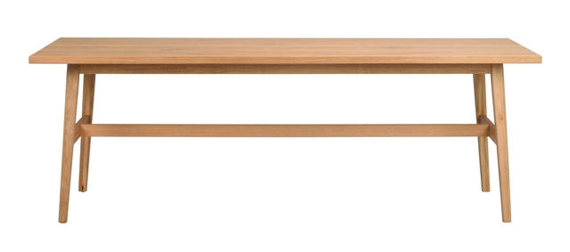 Rowico Home Plainfield spisebord i olieret eg med fineret bordplade