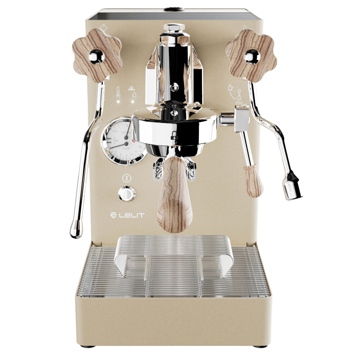 Lelit MaraX espressomaskine i guldfinish