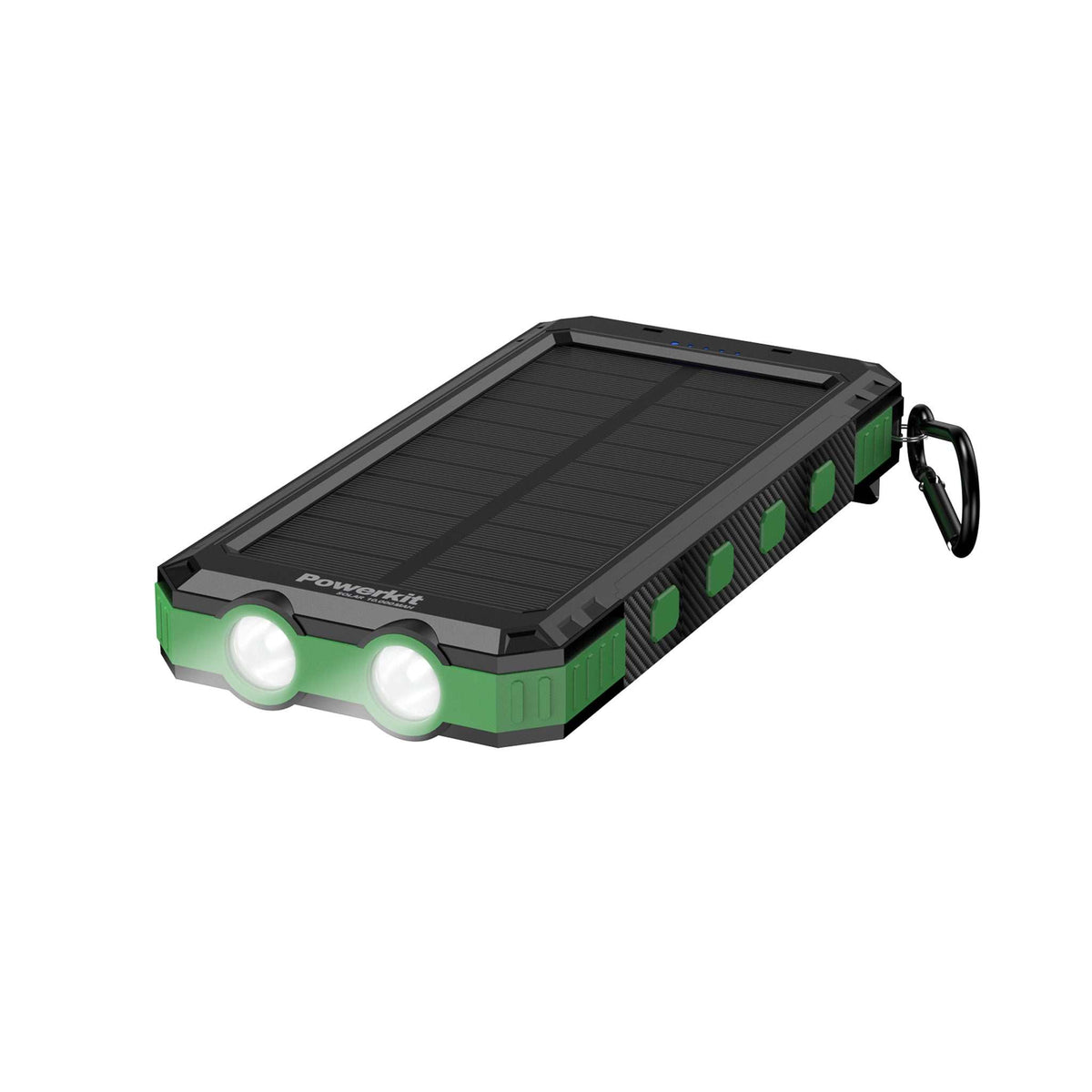 Powerkit solcelle powerbank med 10.000 mAh