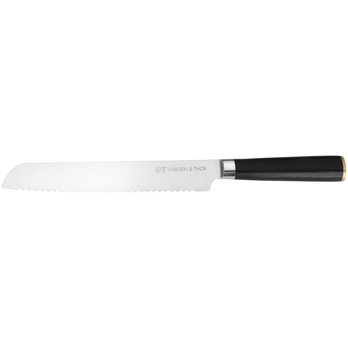 Elmer brødkniv fra Vargen & Thor, 33 cm, med klinge i rustfrit stål