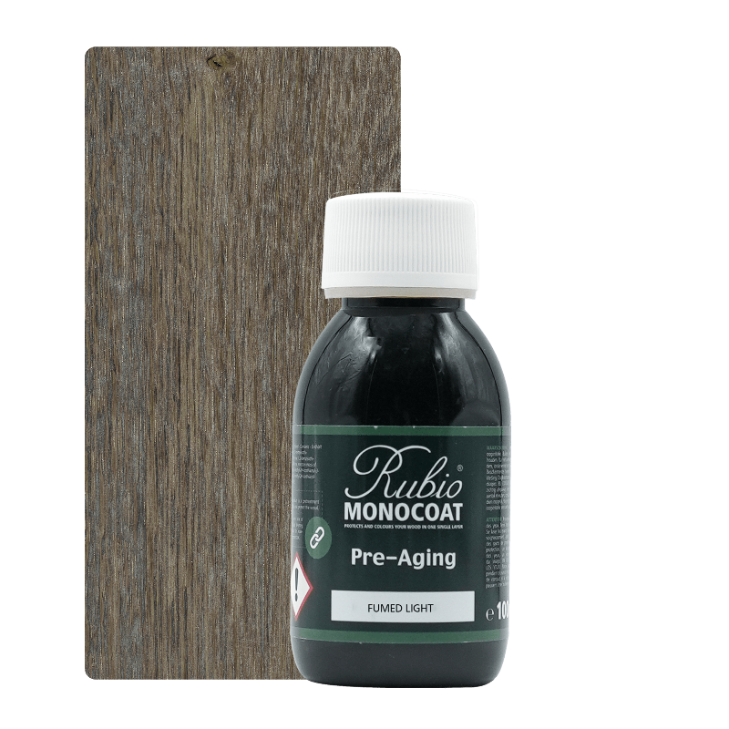 Rubio Monocoat Pre-Aging Fumed Light forbehandling til træ i 100 ml