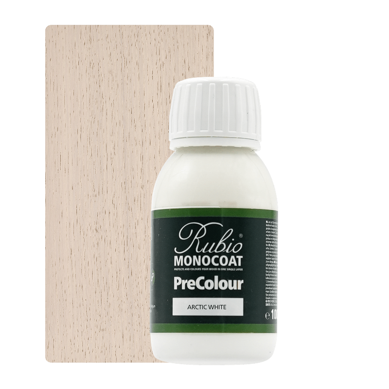 Rubio Monocoat PreColour i farven Arctic White, 100 ml