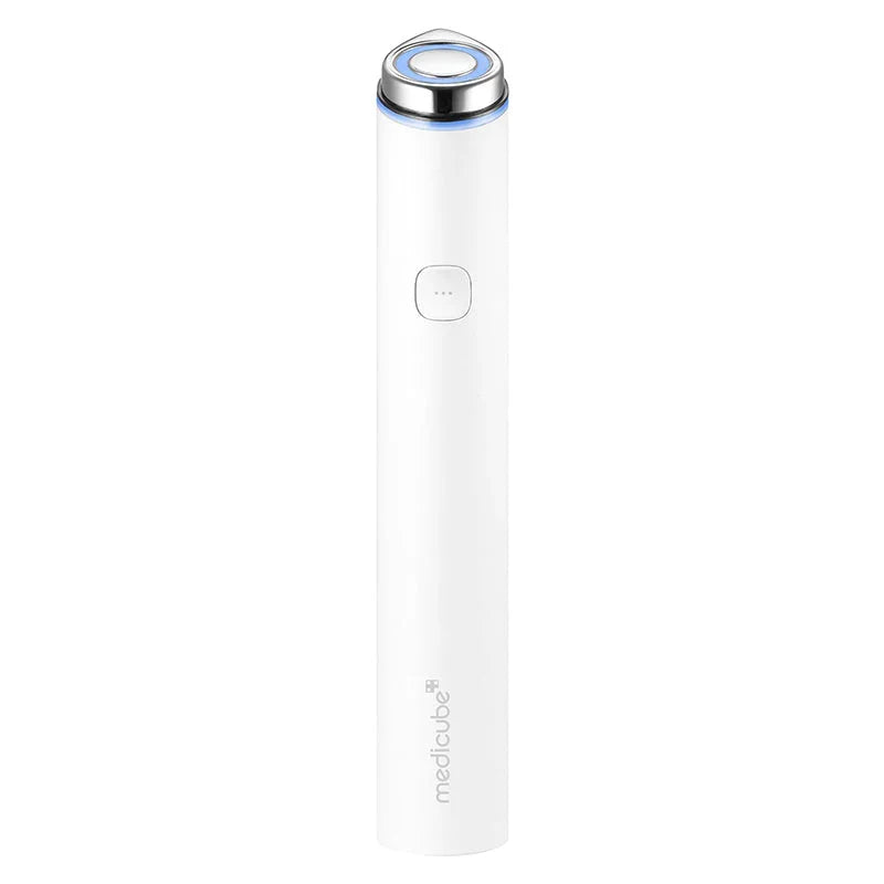 Medicube AGE-R Booster PRO Mini White – kompakt hudplejeapparat i hvid til hjemmebrug