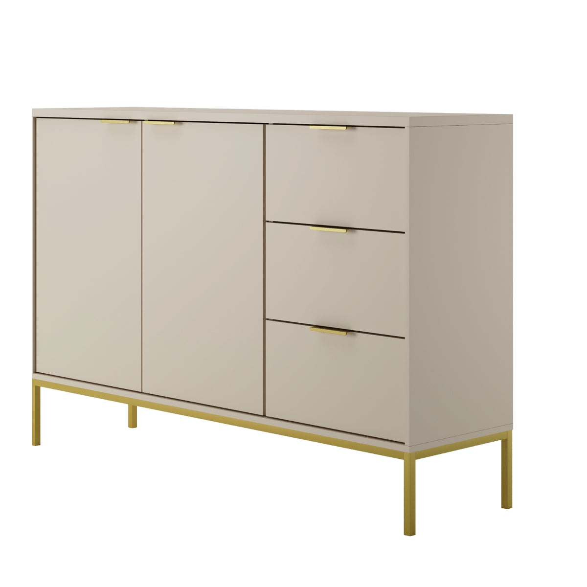 Se KOCOT Austin kommode, m. 2 låger, 2 hylder og 3 skuffer - cashmere lamineret spånplade og guld stål ❤ Kæmpe udvalg i Kocot - Køb online på udsalg og tilbud lige nu ❤ Lav fragtpris og hurtig levering - Varenummer: Boboonline-121815 og barcode / Ean: 5903282061552 på lager - Udsalg på Møbler,Reoler og kommoder mm.,Kommoder,
Møbler,
Reoler og kommoder mm.,
Store kommoder,
Soveværelse Få op til 67% i rabat - Shop udsalg fra mere end 1.798 mærker