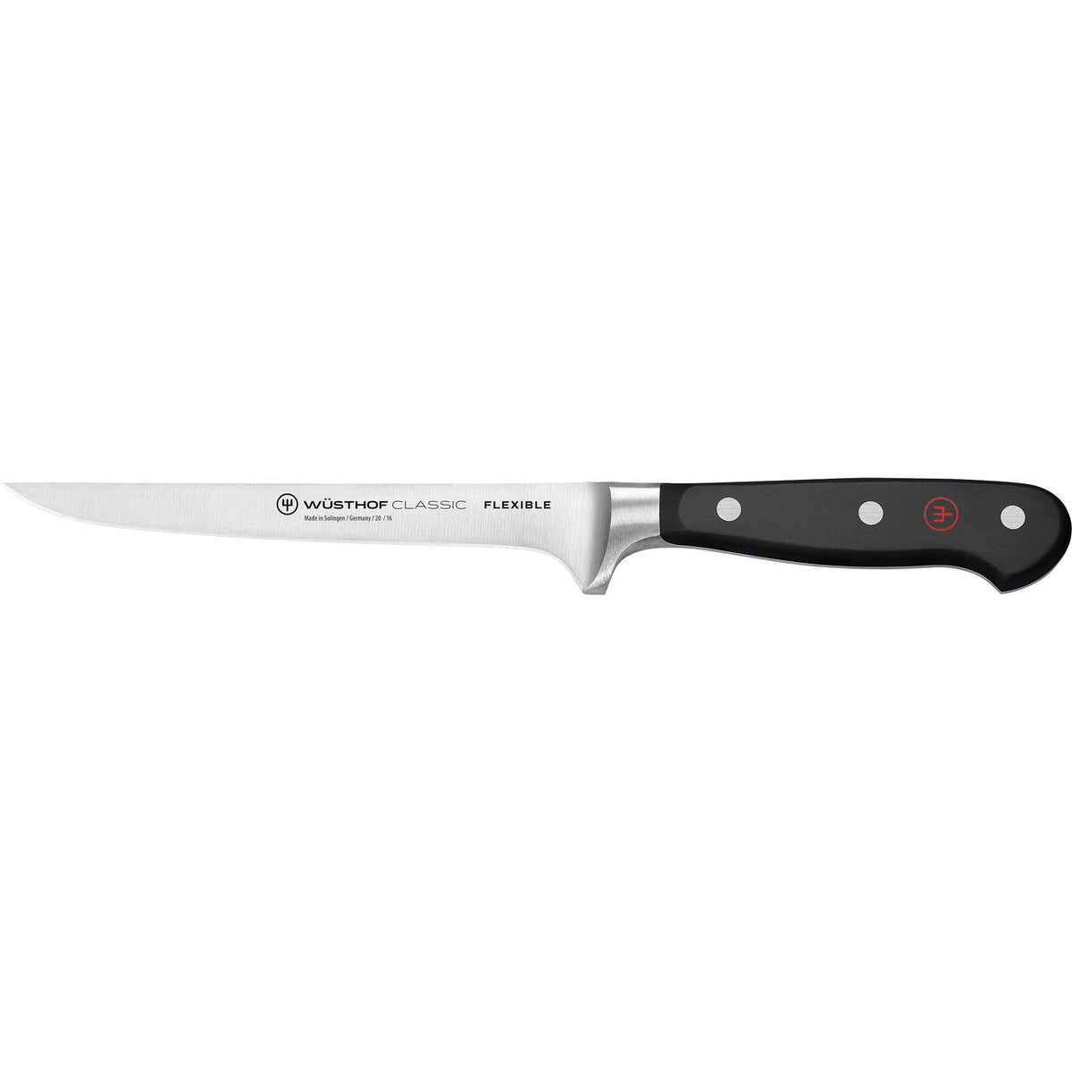 Wüsthof Classic udbenerkniv med 16 cm klinge i rustfrit stål