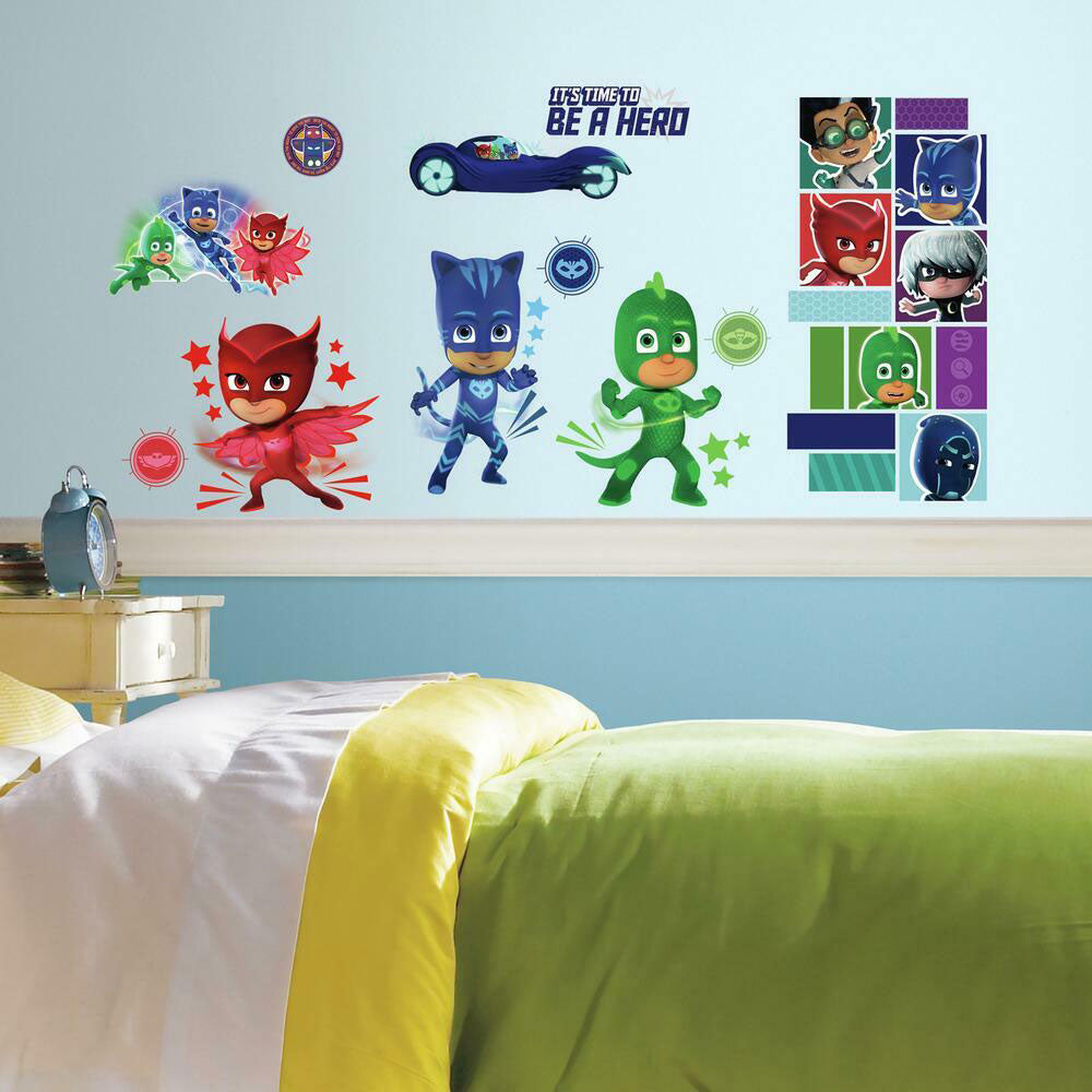 Se Pyjamasheltene (PJ Masks) Wallstickers ✔ Kæmpe udvalg i Roommates - Køb online på udsalg og tilbud lige nu ✔ Lav fragtpris og hurtig levering - Varenummer: MMAction-216051 og 34878415673 på lager - Udsalg på Wallstickers til børneværelset Store besparelser – op til 67% - Et af Danmarks største udvalg – 2.739+ mærker