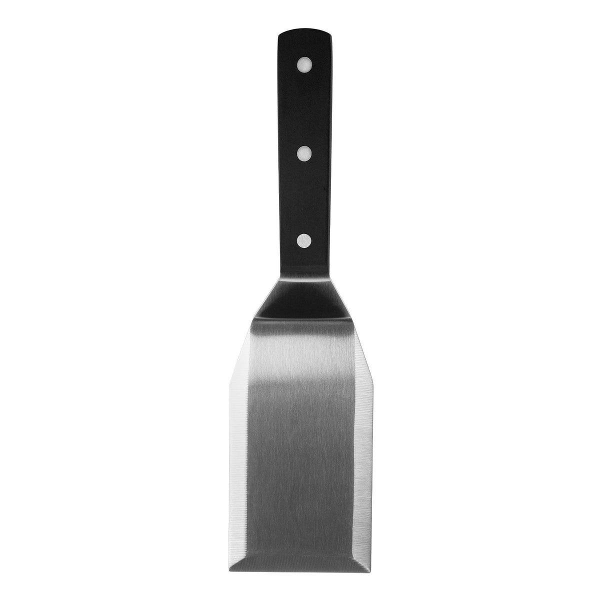 Exxent grillspade på 29 cm i rustfrit stål med plasthåndtag