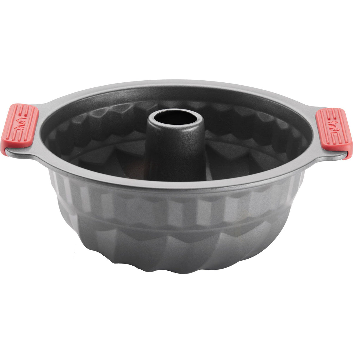 Grå non-stick kageform fra Lékué i kulstofstål
