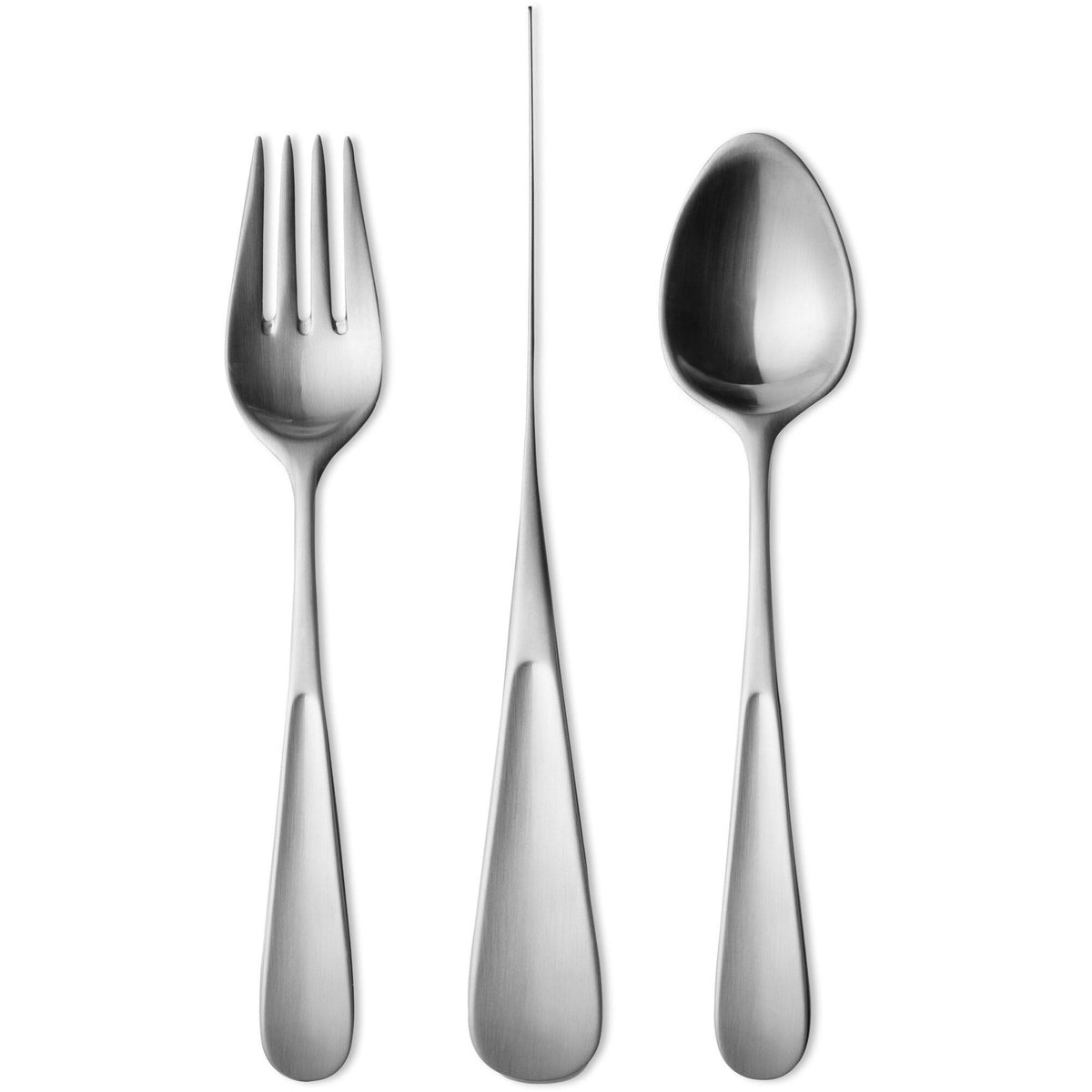 Georg Jensen Vivianna børnebestik i sæt med 3 dele og ergonomiske skæfter