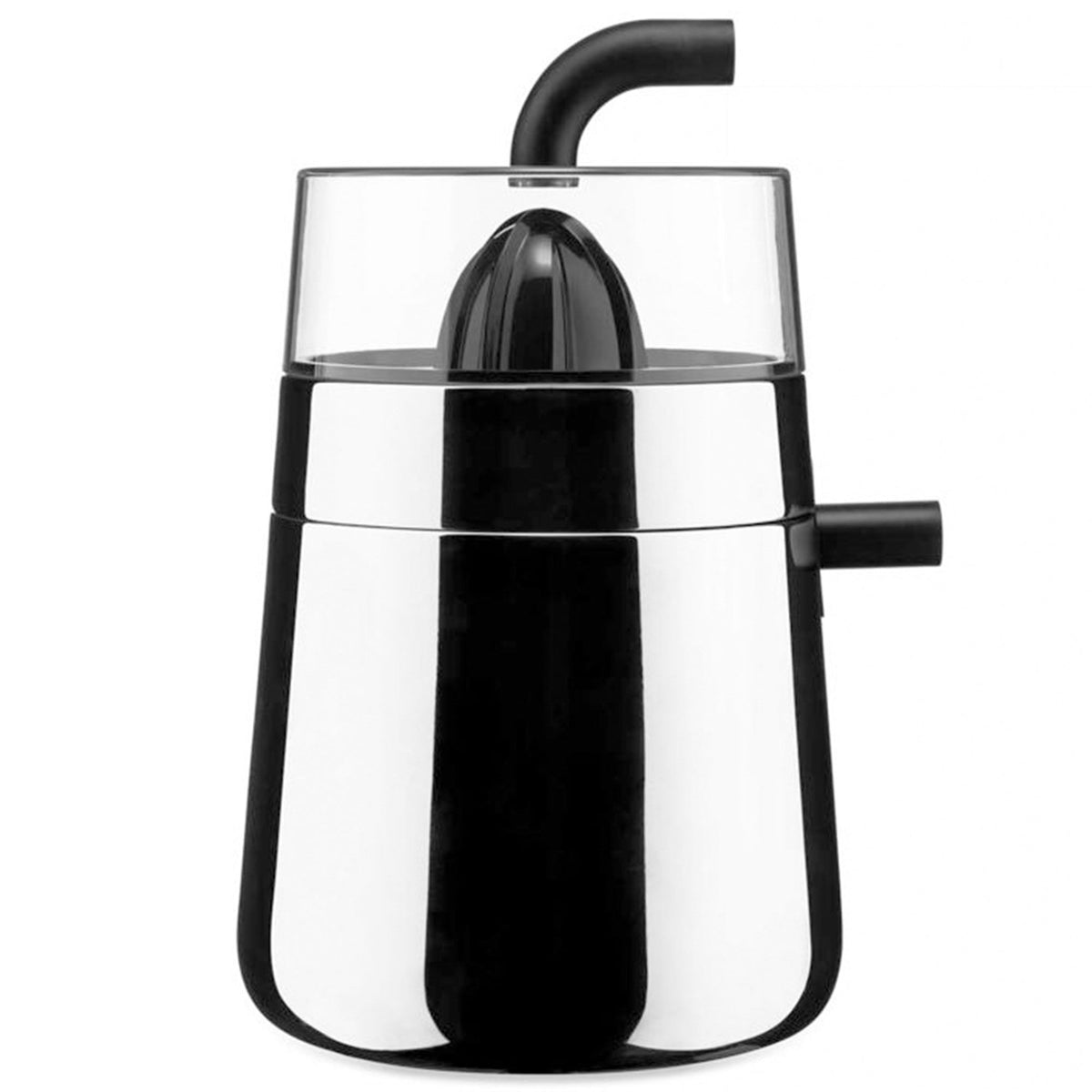 Alessi Toru elektrisk citruspresser i sort og rustfrit stål