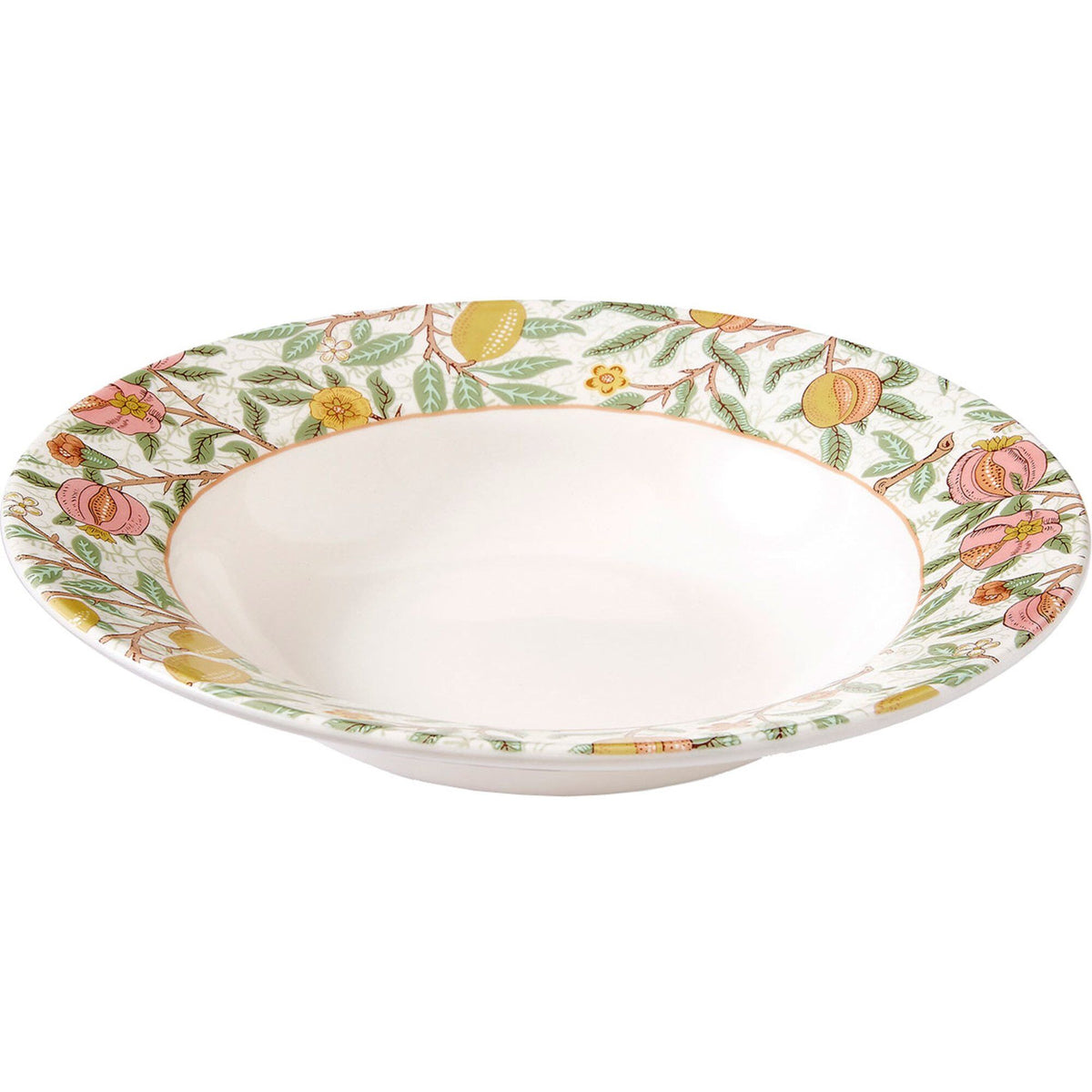 Spode Fruit pastaskål på 26 cm i Morris & Co-mønster