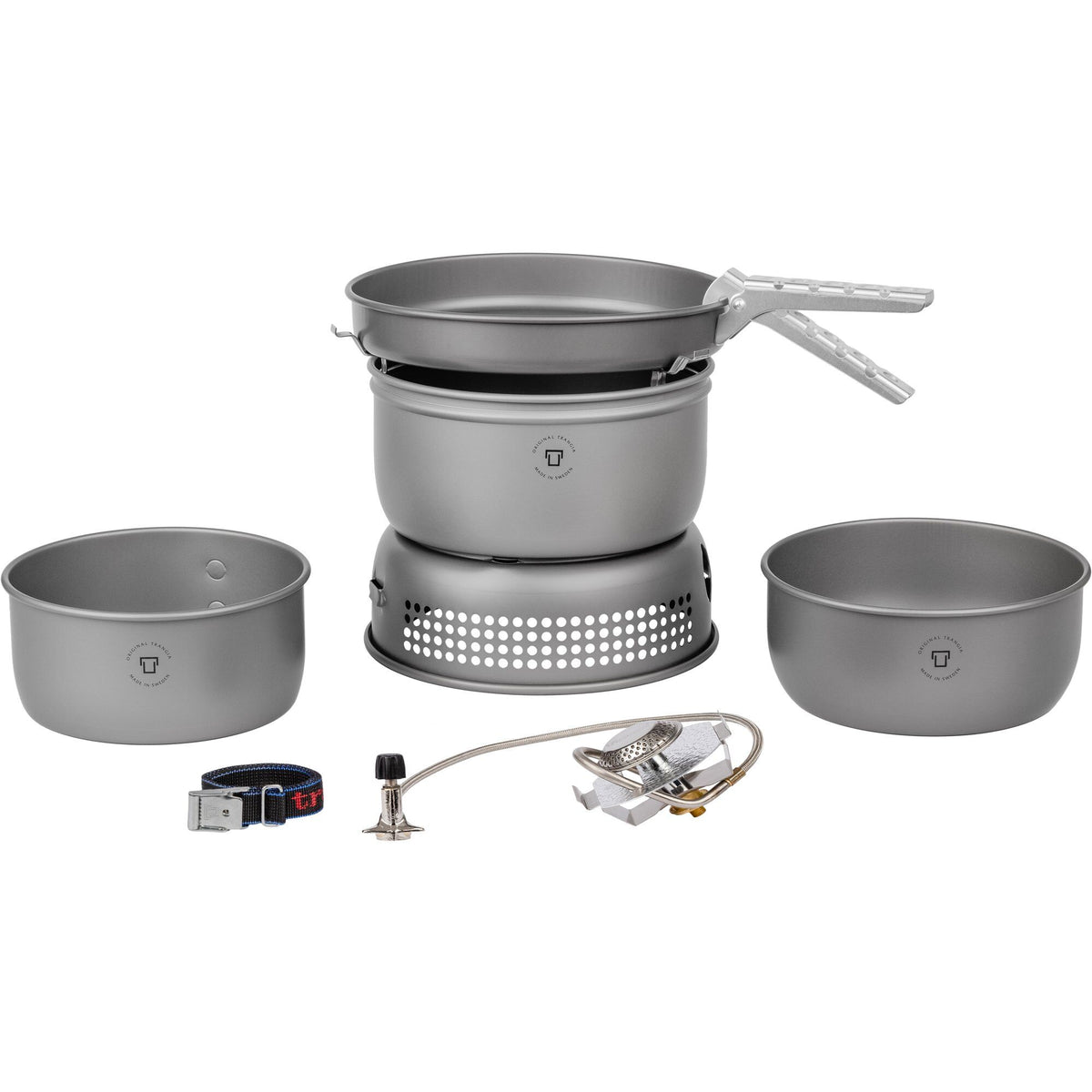 Trangia 25-1HA/GB stormkøkken large i aluminium med overfladebehandling