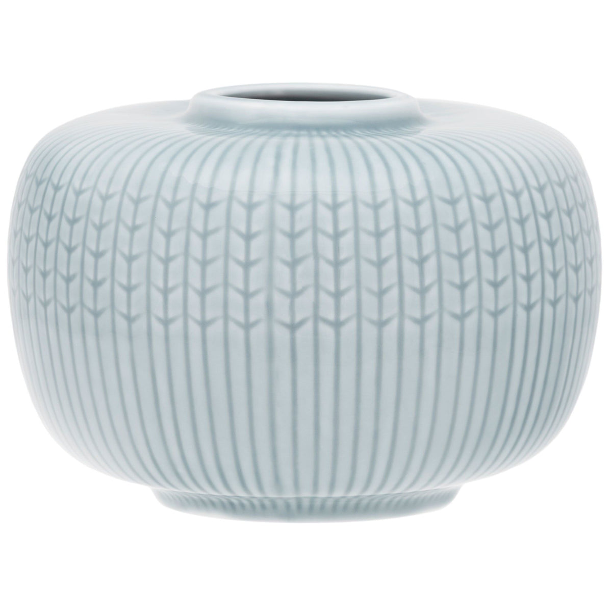Rörstrand Swedish Grace vase i farven is, 13 x 9 cm