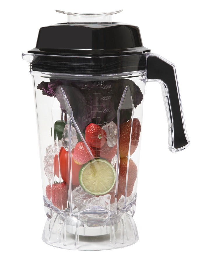 Transparent RAW blenderbeholder på 1,2 liter i BPA-fri Tritan til RAW X1300 og X1500