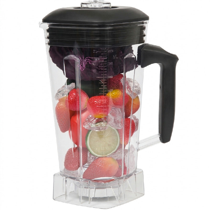 Raw standardbeholder på 2 liter, ekstra kande til Raw blender