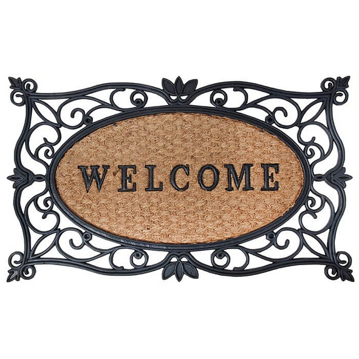 Se Esschert Design - Dørmåtte i gummi med Welcome 75x45 cm ❤ Kæmpe udvalg i Esschert Design - Køb online på udsalg og tilbud lige nu ❤ Super billig fragt og lynhurtig levering - Varenummer: Bolig&Haven-43765254455548 og barcode / Ean: 8714982067341 på lager - Udsalg på Store besparelser – op til 77% - Udsalg på mere end 2.281 populære mærker