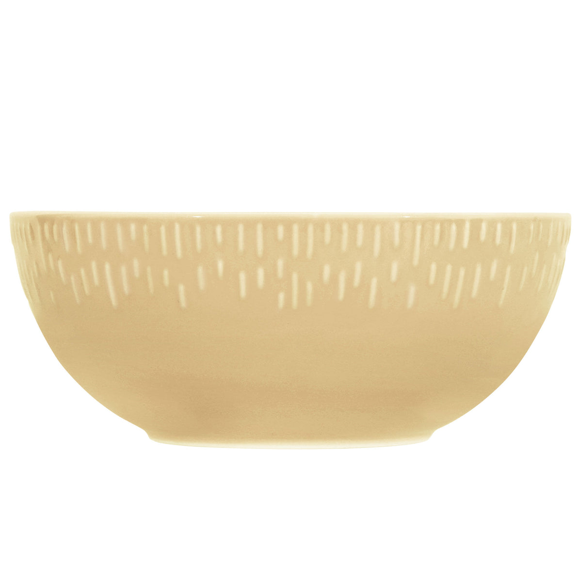 Sennepsgul Aida Confetti salatskål på 23 cm i farven mustard