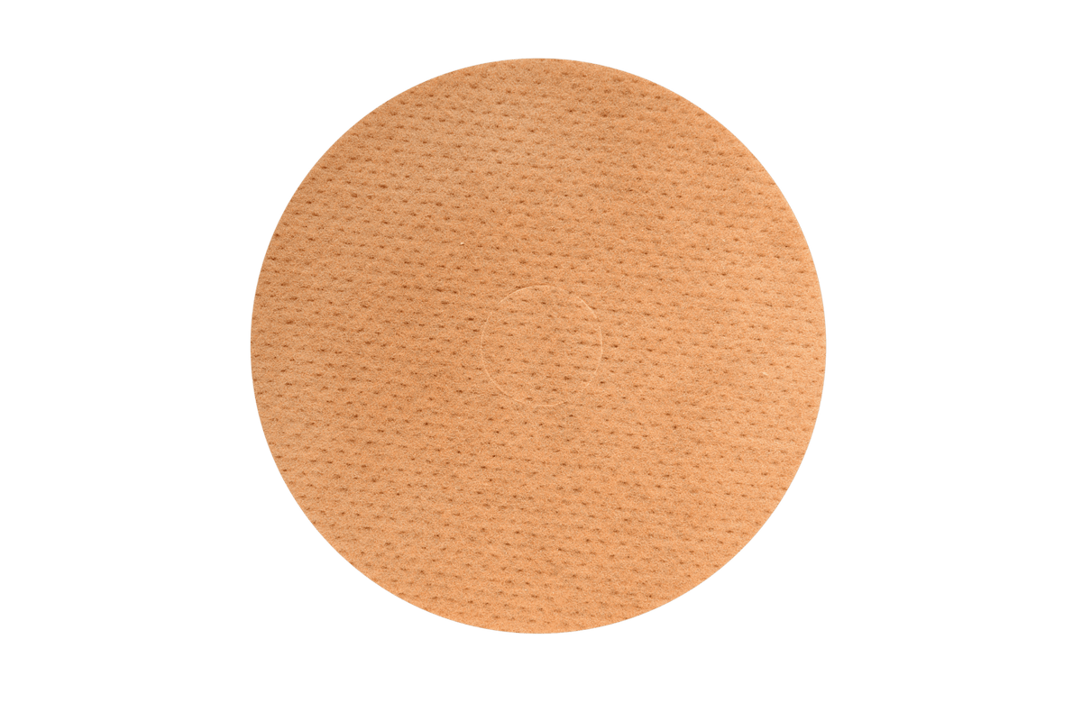 Pakke med ti beige Application Pads, 406×10 mm, fra Rubio Monocoat til indgnidning af olie