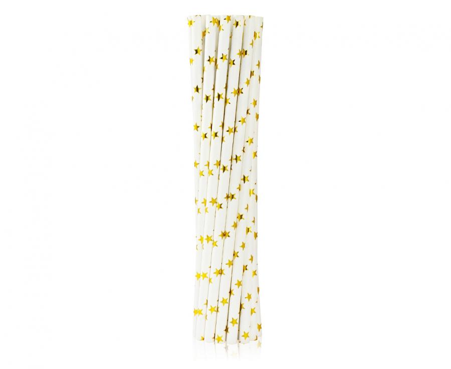 Se Drikkepapirsugerør Med Guldstjerner 6x197 Mm / 12 Stk ✔ Kæmpe udvalg i Godan - Køb online på udsalg og tilbud lige nu ✔ Hurtig levering til lave fragtpriser - Varenummer: Barlife-697907 og 5902973123869 på lager - Udsalg på Barudstyr - Cocktailtilbehør - Papirsugerør Spar stort – op til 53% - Over 2.739 kendte mærker på stort udsalg